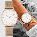 Luxe Quartz Polshorloge