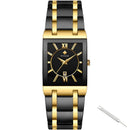 Luxe Vierkante Horloge