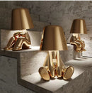 Gouden Denker Lamp