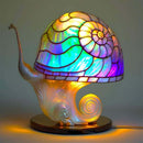 Kleurrijke Paddestoel lamp