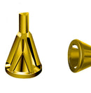 Screw burr deburring tool