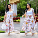 Kimono vestje set