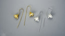 Magnolia Flower Dangle Earring