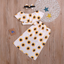 Zonnebloemenoutfit voor kinderen