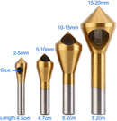 Titanium countersink drill bit