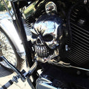 Motorfiets schedel hoorn deksel