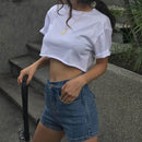 Losse korte top