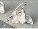 Magnolia Flower Dangle Earring