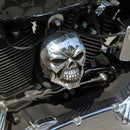 Motorfiets schedel hoorn deksel