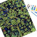 Green tree paint by numbers kit 