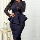 Midi Bodycon Jurk met Pailletten