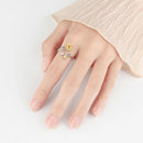 Zonnebloem Fidget Ring