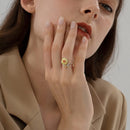 Zonnebloem Fidget Ring