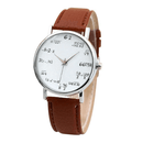 Wiskundige Quartz Horloge