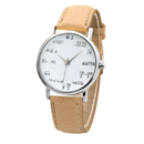 Wiskundige Quartz Horloge