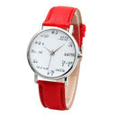Wiskundige Quartz Horloge