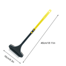 Window screen cleaning brush