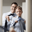 Blue tie for men