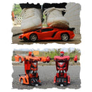 RC Transformer auto - Robot en auto in een!
