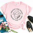 Bescherm Onze Oceaan Bescherm Onze Toekomst T-shirt