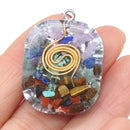 Chakra Orgone Pendant
