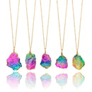 Levensboom Kristallen Hanger Ketting