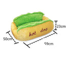 Funny Hot Dog Bed