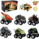 Pull Back Dinosaur Mini Car (6pcs)