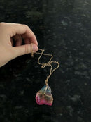Regenboog Kwarts Collier