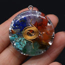Chakra Orgone Pendant