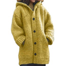 Knoopsluiting gebreid vest