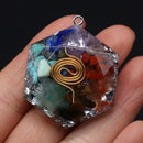 Chakra Orgone Pendant