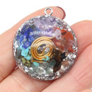Chakra Orgone Pendant