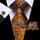Hi-Tie | Silk Paisley Tie Set