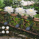 Krysantemum LED Solcellelampe