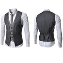 Men's Business Vest Suit 