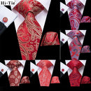 Hi-Tie | Silk Paisley Tie Set