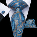 Hi-Tie | Silk Paisley Tie Set