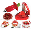 Set fruitpulpjes en -snijders
