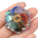 Chakra Orgone Pendant