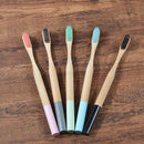 Eco-friendly Bamboo Toothbrush (5 pcs)