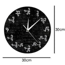 The 9S Math Wall Clock