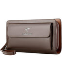 Genuine leather men's clutch bag 