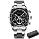 Curren Business Chronograafhorloge