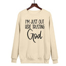 Jeg Stoler Bare På Gud - Sweatshirt