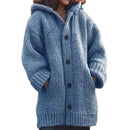 Knoopsluiting gebreid vest