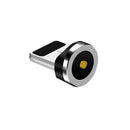 iGlow Gloeiende LED Magnetische 3 in 1 USB Oplaadkabel