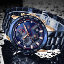 Heren Chronograaf Luxe Polshorloge