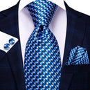 Blue tie for men