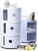 3 Layer Cylindrical Modern Cabinet